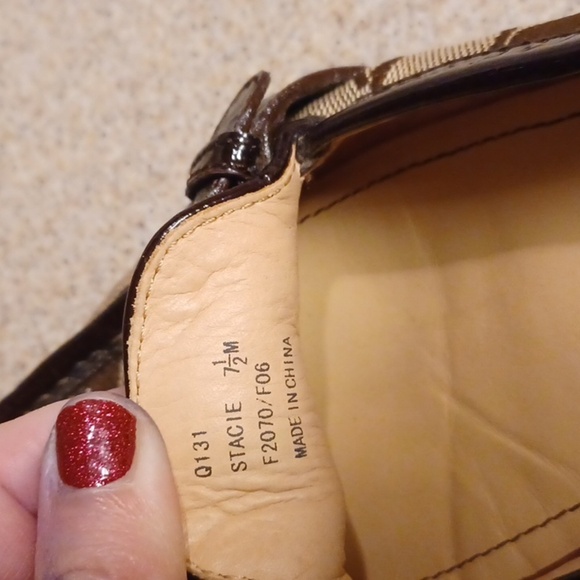 🐾Coach Brown Monogram Loafers🎉 - Picture 10 of 10